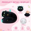 Long Cat Plush 5 Sizes, 120% Extra Filling Giant Plushness Body Pillow, Kawaii Cute Black Cat Stuffed Animals Soft Stuffed, Extra-Long Pillow Cat Plushies Gift for Girls Kids 20"