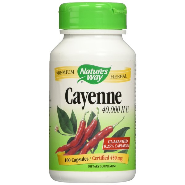 Cayenne Pepper Nature's Way 100 Caps