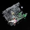 Kyglaring LED Lighting Kit Only Lights Set Designed for Lego Star Wars Death Star Trench Run Diorama 75329 Model Building Kit - Without Lego Set (Standard Version)