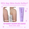 Kopari KP Body Bumps Be Gone Exfoliating Body Scrub with 10% AHA, to Smooth Skin, Reduce Bumps, Decongest Pores, Clarifying, Gently Exfoliate & Wash | 2 oz