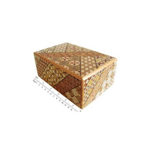 Yosegi Puzzle Box 5 sun 10 steps