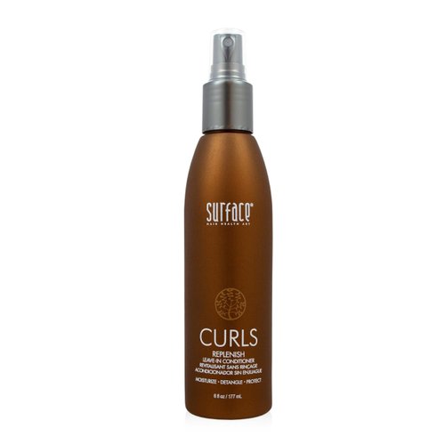 Surface Hair Curls Replenish Leave In Conditioner - Sulfate Free and Paraben Free Natural Hair Moisture 6oz