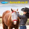 Farnam SuperMask II Classic Horse Fly Mask with Ears, Horse size, Assorted