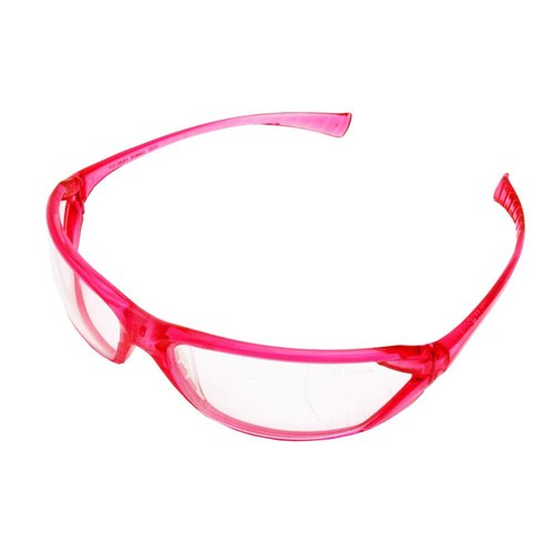 Gateway Safety 23PK80 Metro Ultra-Stylish Eye Safety Glasses, Clear Lens/Pink Frame