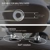 sentoto Car Purse Hook Multi-Functional Hidden Hooks Headrest Hooks for Car Purse Hook for Car Car Storage Hooks Saygoodbye to The Messy Space Dunmetal
