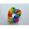 Generic Unicorn Hair Scrunchy Set, Rainbow Colors, Ice Cream Designs, 3 Pack, Pink,White,Rainbow