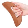 Scienlodic Gua Sha Massage Tool,Wood Therapy Massage Tools,Lymphatic Drainage Tool Anti Cellulite Massager,Scraping Board,guasha Tool for Body Shaping Neck Back Muscle Scraper Tool (Carbonization)