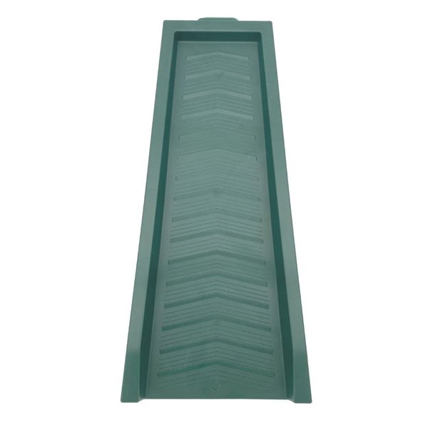 Master Mark Splashblock, Decorative Gutter Downspout Extensions, Splashguard, Foundation Water Diverter, Rain Gutter Guard, Plastic 24” (Green)