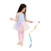 Sarah's Silks Mini Rainbow Streamer - Long Ribbon Wand for Kids, Pretend Play, Dance, Baton Stick Twirling, and Gymnastics Party Favors | 100% Silk and Wood Montessori and Waldorf Toys (2)