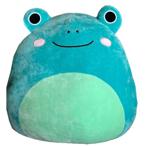 Squishmallow Official Kellytoy Plush Pets Squad Dogs Cats Bunnies Frogs Squishy Soft Plush Toy Animals (Ludwig Frog (Mint Belly), 16 Inch)