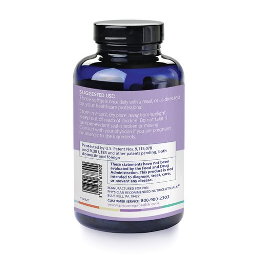 PRN nūmaqula Omega-3 – High DHA Supplement with Lutein & Zeaxanthin - 1400mg DHA & 400mg EPA in Re-Esterified Triglyceride - Important Nutrients for Macula & Retina Support – 1 Month Supply