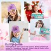 Valentines Day Gifts Crafts for Girls Ages 6-8-12 Decorate Your Own Baseball Cap, Arts and Crafts Kit for Kids 4-12 Gifts for Girl 5 6 7 8 9+ Year Old DIY Girls Craft Unicorn Stickers Gems Rhinestone