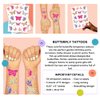xo, Fetti Butterfly Tattoos for Kids - 34 Glitter styles | Birthday Party Supplies, Butterfly Party Favors + Fairy Decor
