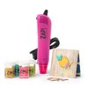 American Crafts Zap Heat Gun Pink, Arts, DIY Crafting Projects, Embossing, Resin, Printmaking, Painting, Journaling, Card Making, Includes Built-in Stand