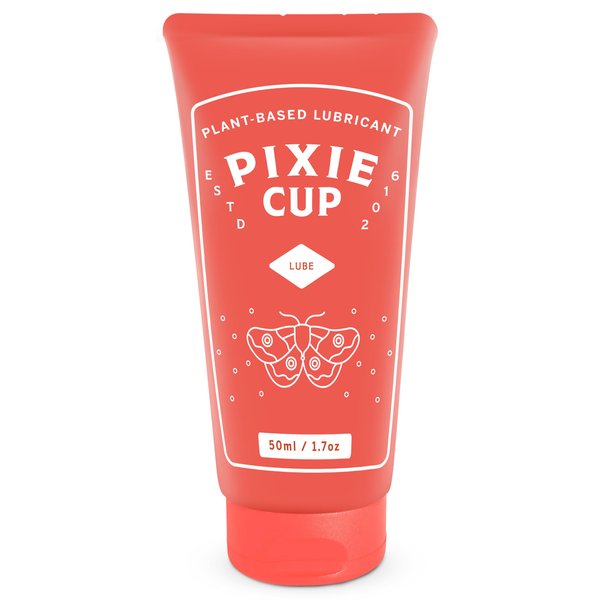 Pixie Menstrual Cup Lube - Make it Easy to Insert Your Period Cups - All Natural Water Based Lubricant - Very Useful for Menstrual Disc Users (1.7 Ounces)