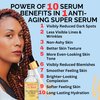 No Needles, No Way!™ Anti Aging Serum for Skin-of-Color, Wrinkles Dark Spots Hydrate Smooth Even Tone Retinol Hyaluronic Acid Beauty of the Nile® 1 Oz