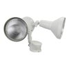 HALO 180° White Motion Activated Sensor Outdoor Security Flood Light with Lamp Cover