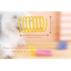 BenePoint Cat Spring Toys, Interactive Cat Toy for Swatting, Hunting,and Grinding Teeth, Durable Cat Springs for Indoor Cats to Promote Agility& Keep Fit, Plastic Cat Coil(8pcs)