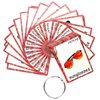 SANTSUN Set of Clothing Flash Cards for Toddlers(36 pc) | Kids Learning Flashcard & Montessori Pocket Cards Toys | Perfect for Pre-K Decor Background Wall Stickers, Teacher/Autism Therapists Tools