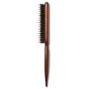 GranNaturals Boar & Nylon Bristle Styling Brush - Teasing Comb with Rat Tail Pick for Backcombing, Smoothing, Edge Control and Volume Creation