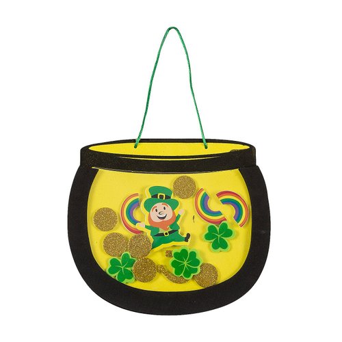 Pot of Gold Sign Craft Kit, Makes 12