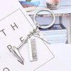 PHAETON 20PCS Hairdresser Hair Dryer,Scissor,Comb Charm Pendant Keychain Keyring,Perfect for Salon Owner,or Hair Stylist Gift Jewelry Graduation Gift