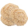 Sisal Luffa 3pcs Handwoven Sisal Loofah Natural Loofah Exfoliating Face Scrubber Bath Shower Loofah Pouf Luffa Pouf Bath Sponges Shower Exfoliating Loofah