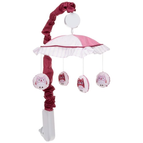 GEENNY Musical Mobile, Pink Entranced Forest