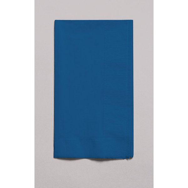 Creative Converting Touch of Color 100 Count 2-Ply Paper Dinner Napkins, Navy