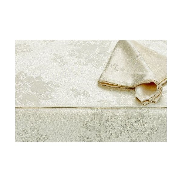 Homewear Dinner Party Noel Easy Care Table Runner 13" x 72", Ivory