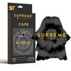 Supreme Trimmer Premium Barber Cape | Professional Hair Stylist Polyester, Waterproof, Hook Closure Cape; Salon, Barber, or Home Use | Smoke Ring