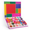 Juvia's Place Palette Culture - Yellow, Greens, Pink, Purple, Orange, Chromatic & Glitter Shades, 30 Pigmented Makeup Palette for Eye Color & Shine, Pressed