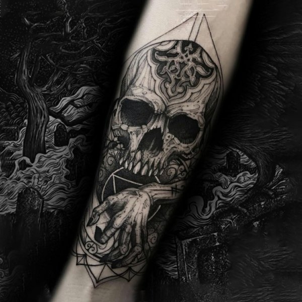 Fake Finger Tattoos Small Temporary Tattoos Realistic Hand Waterproof Fake Tattoos Cross Snake Letters Love Sticker (STY04)