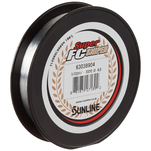 Sunline Super FC Sniper Fluorocarbon Fishing Line (Natural Clear, 10-Pounds/660-Yards)