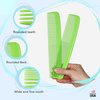 Styling Gear #303 Wide Tooth Comb Hair Detangling Comb Styling For Women, Men, Hair Stylists, Hair Comb, Wide Teeth Combs Fine Tooth Clipper Combs. 1 Piece (Light Green)