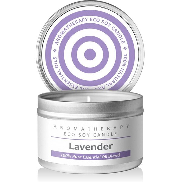 I & Candle Aromatherapy Soy Wax Scented Candles (Lavender)