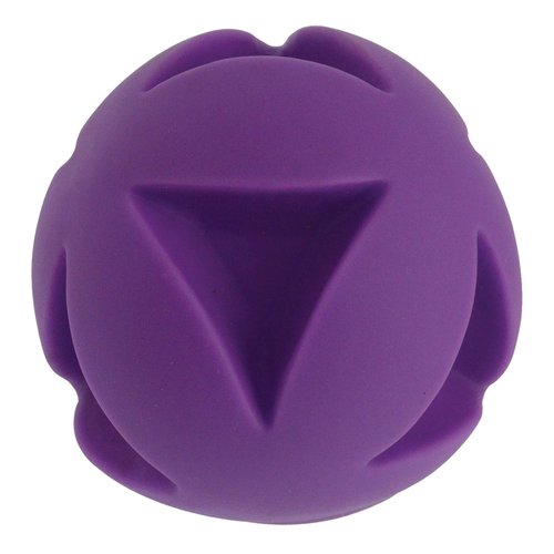 Soft-Flex Best Clutch Ball Dog Toy, 4.5-inch Grape