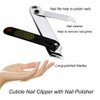 Liangery Nail Clippers Professional Nail Cutter for Ingrown Toenail Removal Treatment Tools, Fingernail Nippers with Comfort Grip Handle Slanted Cuticle Trimmer for Men Women Seniors Adult Thick Nails