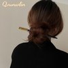 Qvunwlin 2 PCS Wooden Hair Sticks Chopsticks, Bun Hair Sticks Rhinestones Hair Chopsticks Vintage Hair Pin Diy Chinese Hair Accessory for Girl Women