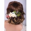 Kercisbeauty Cute Flower Hair Comb Vintage Headpiece for Garden Party Wedding Bridal Headband Girls Party Updo Hair Dress