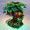 GEAMENT Upgraded Version LED Light Kit for Ideas Treehouse - Compatible with Lego 21318 Building Blocks Model (Model Set Not Included)