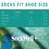 Sockwell Women's Sport Ease Bunion Relief Sock, Grey - S/M
