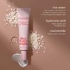 The Face Shop Rice Water Bright Vegan Eye Cream - Eye Cream for Dark Circles - Dark Circles Under Eye Treatment - Under Eye Brightener - Hydrating - Niacinamide - Hyaluronic Acid - Korean Skin Care