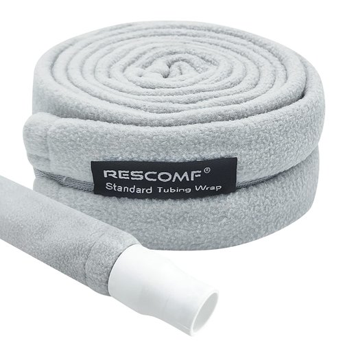 CPAP Hose Cover with Zipper for Standard 6 Foot CPAP Tubing Reusable Comfort Fleece Tube Insulator Super Soft Washable Breathable Cover