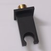 Ownace Square Solid Brass Oil Rubbed Black Hand Held Shower Head With Wall Connector and Hose Set