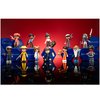 DevSeries Mystery Figures 6 Pack - Six 2.75-inch Action Figure Blinds with Mix and Match, Unique Accessories, and Exclusive Virtual Item Code