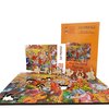 Wooden Puzzle for Adults - Uniquely Shaped Pieces - Made in The USA by FoxSmartBox - 235 Pieces - and The Band Plays on!