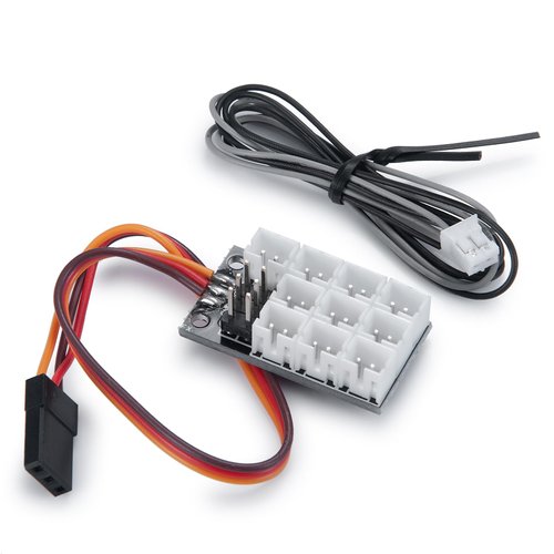 WEFEINO RC Light Control Expansion Board PH2.0 Upgrades Parts for 1/14 Tamiya Tractor Truck RC Cars