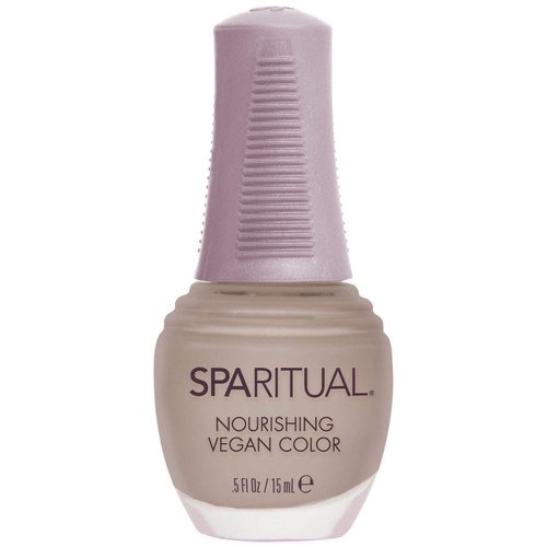 SpaRitual Nourishing Vegan Nail Color | Inner Peace 0.5 fl oz | One-Step Nail Polish Formula