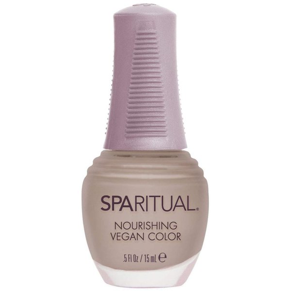 SpaRitual Nourishing Vegan Nail Color | Inner Peace 0.5 fl oz | One-Step Nail Polish Formula